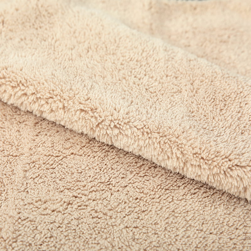 6PK 350GSM korálový fleecový ručník do auta / čištění interiéru / čištění kuchyně / ručník