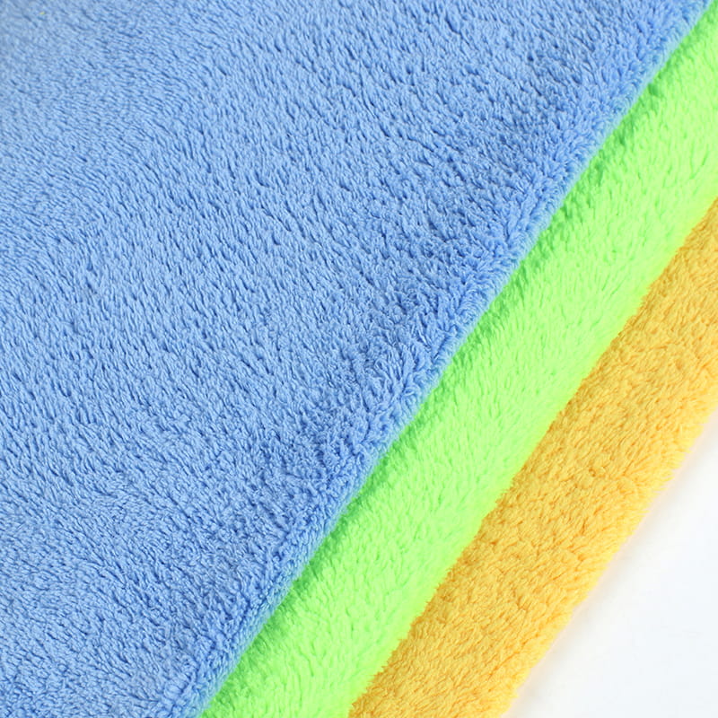 3PK Antibakteriální korálový fleece/čisticí ručník/utěrka pro domácí mazlíčky